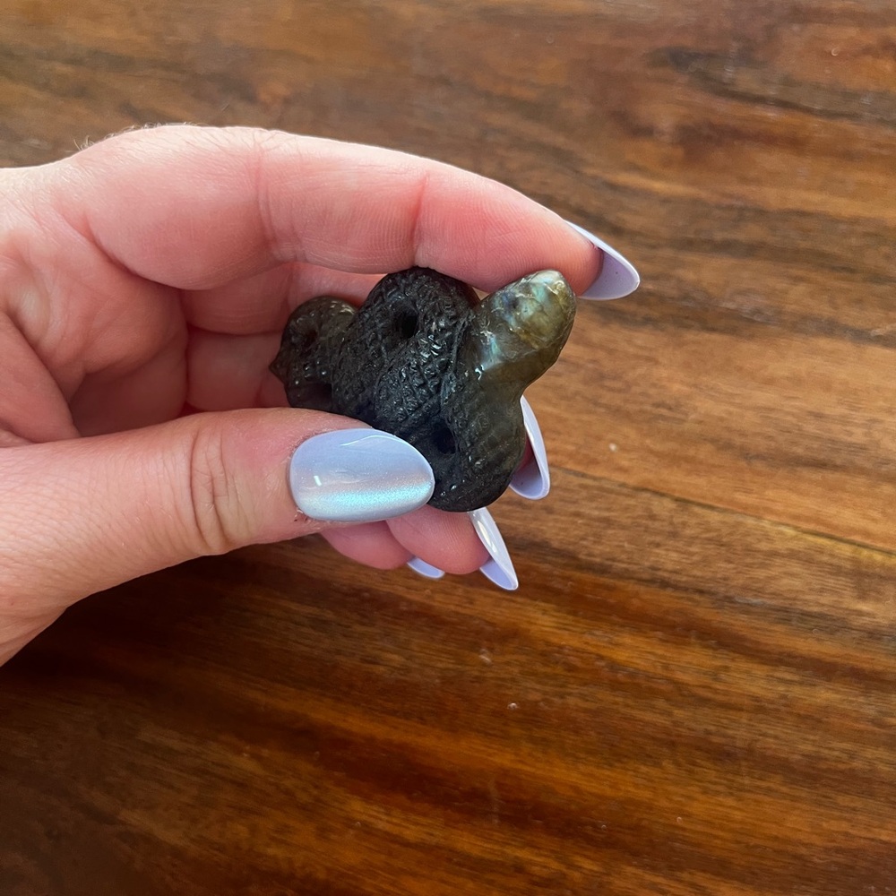 Labradorite Snake Crystal - Picture 2 of 3